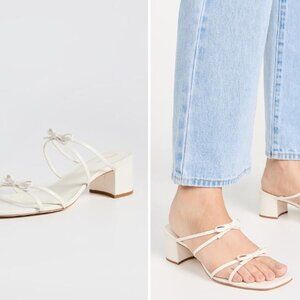 Reformation Elodie Block Heeled Sandals  Elodie Block Heeled Sandals, Size 8